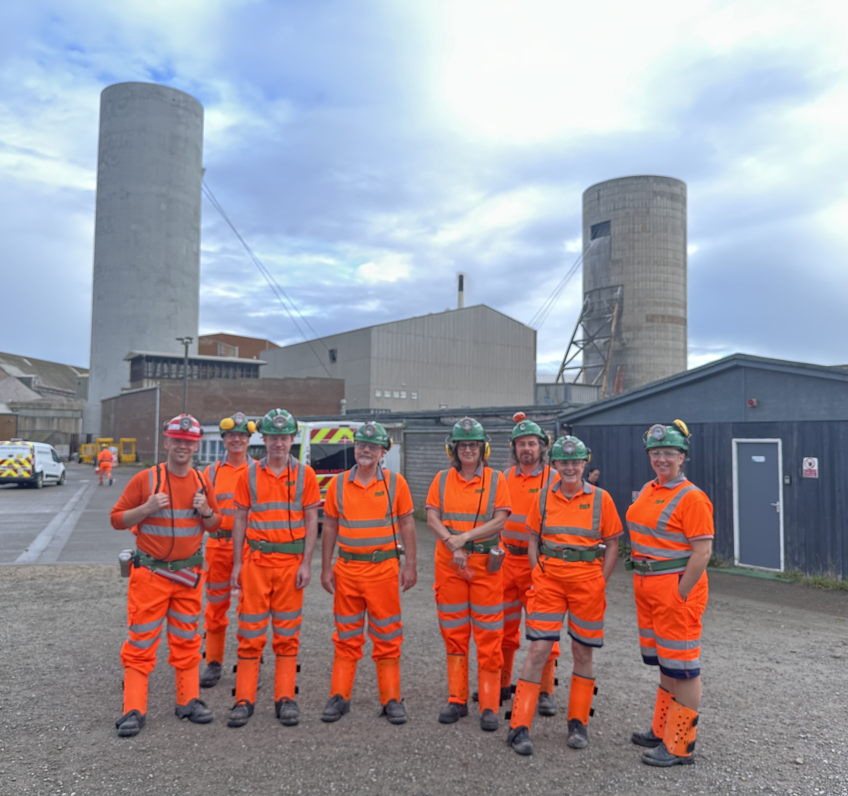 On the surface, ready to go