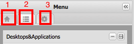 main menus