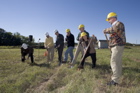 SciBooNEGroundBreakingSep2006
